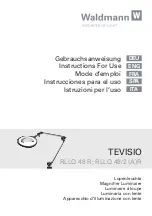 Preview for 1 page of Waldmann RLLQ 48/2 AR Instructions For Use Manual