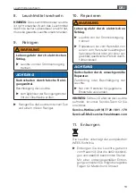 Preview for 13 page of Waldmann ROCIA.planar RPD 1700 Instructions For Use Manual