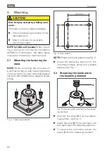 Preview for 20 page of Waldmann ROCIA.planar RPD 1700 Instructions For Use Manual