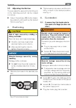 Preview for 21 page of Waldmann ROCIA.planar RPD 1700 Instructions For Use Manual