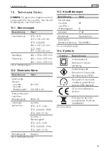 Предварительный просмотр 15 страницы Waldmann Taneo Series Instructions For Use Manual