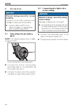 Предварительный просмотр 22 страницы Waldmann Taneo Series Instructions For Use Manual