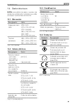 Preview for 99 page of Waldmann TANEO STZL 12 Instructions For Use Manual