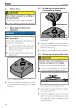 Предварительный просмотр 22 страницы Waldmann TEVISIO User Manual