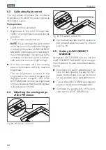 Предварительный просмотр 34 страницы Waldmann YARA.single Instructions For Use Manual