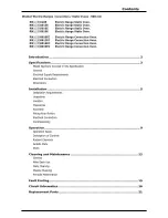 Preview for 3 page of Waldorf ECRN8610EC Installation And Operation Manual