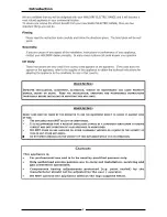 Preview for 4 page of Waldorf ECRN8610EC Installation And Operation Manual