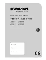 Waldorf Fast-Fri FN8120G Installation And Operation Manual preview