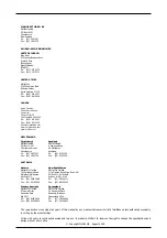 Preview for 2 page of Waldorf GTL8600G Installation And Operation Manual