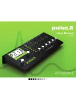 Waldorf pulse 2 User Manual preview