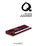 Waldorf Q Synthesizer User Manual preview