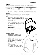 Preview for 9 page of Waldorf RN8110GE Installation And Operation Manual