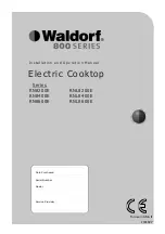 Waldorf RN8200E Installation And Operation Manual preview