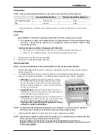 Preview for 11 page of Waldorf RN8510G Installation And Operation Manual