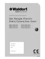 Waldorf RN8510GE Operation Manual preview