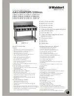 Waldorf RN8809G-RB Technical Data Sheet preview