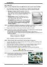 Предварительный просмотр 12 страницы Waldorf RNB8110GE Installation And Operation Manual