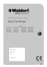 Waldorf RNB8200G Installation And Operation Manual preview