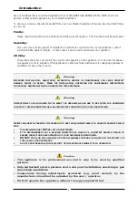 Preview for 4 page of Waldorf RNL8510G Installation And Operation Manual