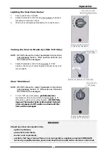 Preview for 17 page of Waldorf RNL8510G Installation And Operation Manual