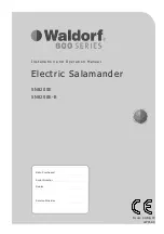 Waldorf SN8200E Installation And Operation Manual preview