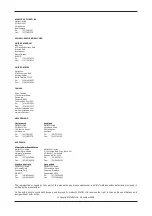 Preview for 2 page of Waldorf SN8200E Installation And Operation Manual