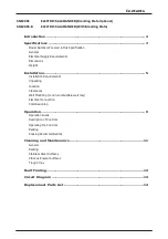 Preview for 3 page of Waldorf SN8200E Installation And Operation Manual