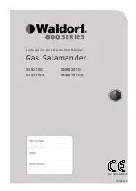 Waldorf SNB8200G Operation Manual preview