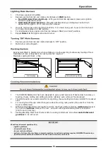 Preview for 15 page of Waldorf SNB8200G Operation Manual