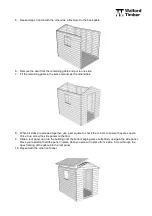 Preview for 2 page of Walford Timber Premier Assembly Instructions