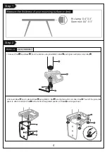 Preview for 4 page of Wali GSDM002-P Installation Manual