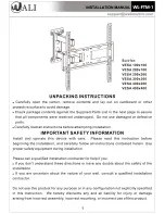 Предварительный просмотр 1 страницы Wali WL-FTM-1 Installation Manual