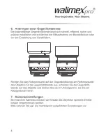 Preview for 8 page of Walimex Pro 85 mm/ 1.5 Foto & Video Lens VDSLR Instruction Manual