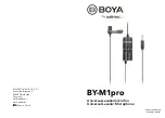 Walimex Pro Boya BY-M1pro Instruction Manual preview