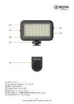 Preview for 14 page of Walimex Pro BOYA VG350 Manual