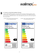 Preview for 22 page of Walimex Pro Campaigner Instruction Manual