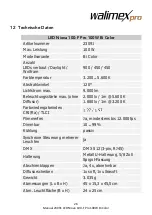 Preview for 26 page of Walimex Pro LED Niova 100-F Pro 100W Bi Color Manual