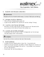 Preview for 10 page of Walimex Pro LED80B Instruction Manual