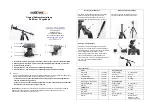 Walimex Pro Multiflex + 2 Ball Heads Copy Of Instruction Manual preview