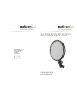 Walimex Pro Niova 800 Plus Daylight Instruction Manual preview