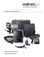 walimex power shooter 600 Instruction Manual preview