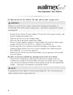 Preview for 40 page of walimex power station gx Instruction Manual
