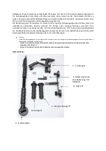 Предварительный просмотр 2 страницы walimex Steadycam Cam-Flo-Pod User Manual