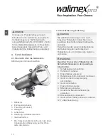 Preview for 10 page of walimex VC EXCELLENCE PLUS Instruction Manual