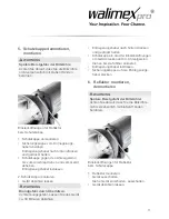Preview for 11 page of walimex VC EXCELLENCE PLUS Instruction Manual