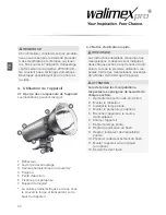 Preview for 50 page of walimex VC EXCELLENCE PLUS Instruction Manual