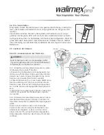 Предварительный просмотр 9 страницы WalimeXPro 21301 Instruction Manual