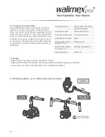 Предварительный просмотр 24 страницы WalimeXPro 21301 Instruction Manual