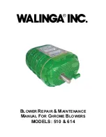 Walinga 510 Maintenance Manual предпросмотр