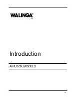 Preview for 9 page of Walinga Airlock 1008 Operator'S Manual